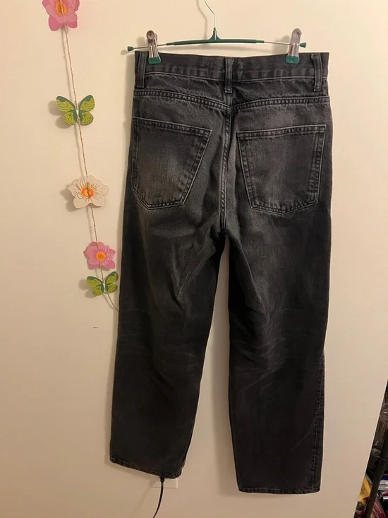 ZARA Faded Wide Leg Jeans - Picture 3 of 4